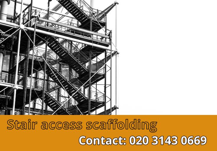 Stair Access Scaffolding Clapton